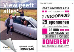 Goede doelen - Tour for Life